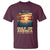 Gulf Of America T Shirt Est 2025 American Flag Retro