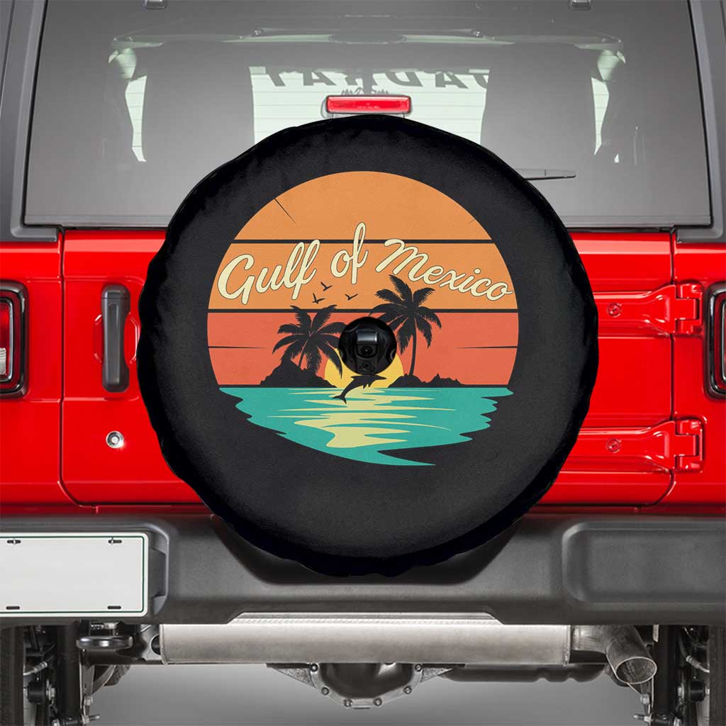 Gulf Of Mexico Spare Tire Cover Forever Beach Palms Summer Vacation
