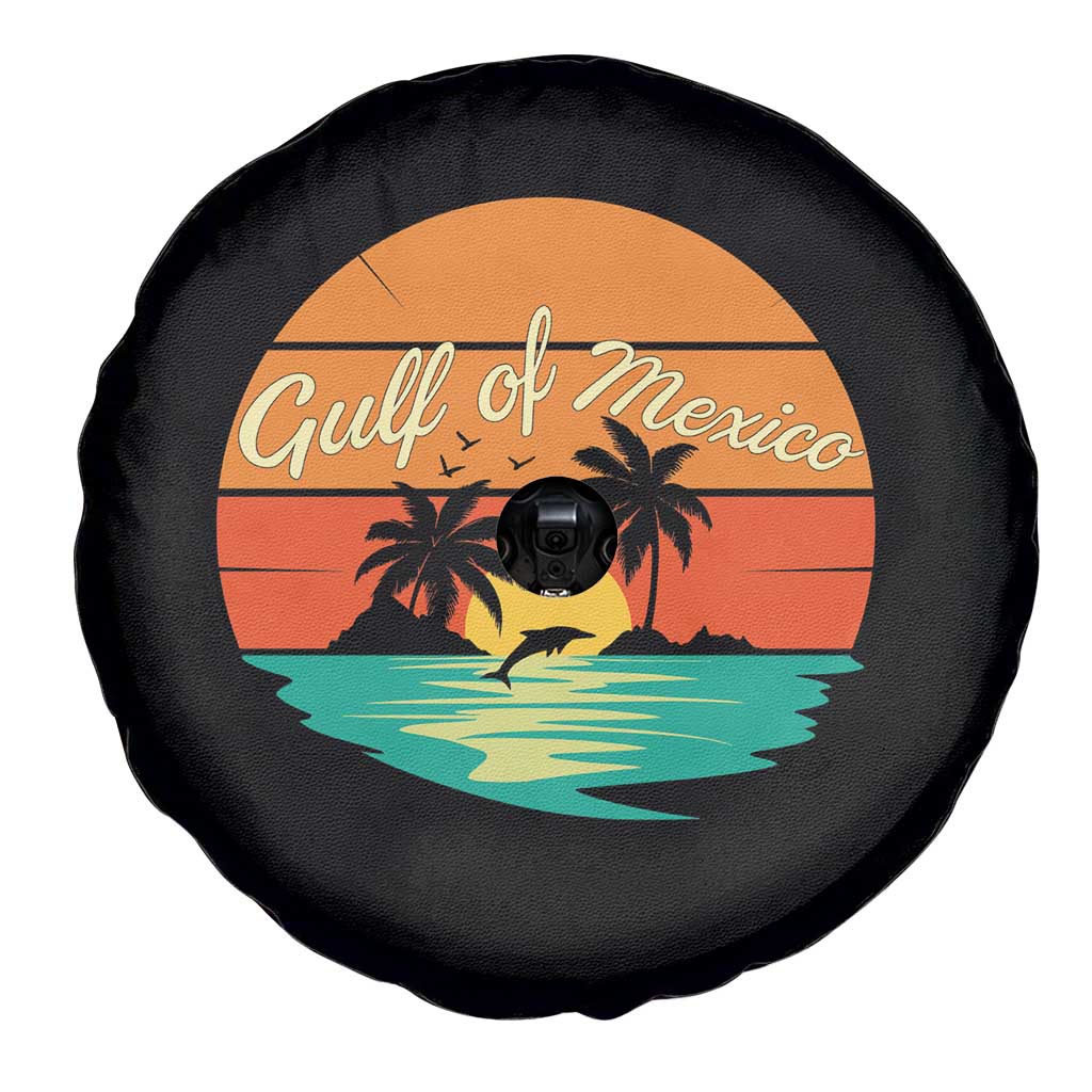 Gulf Of Mexico Spare Tire Cover Forever Beach Palms Summer Vacation