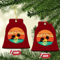 Gulf Of Mexico Ceramic Ornament Forever Beach Palms Summer Vacation - Wonder Print Shop