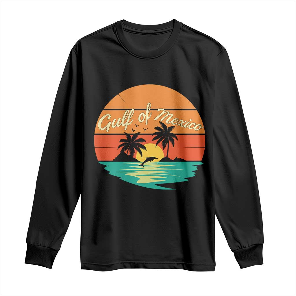Gulf Of Mexico Long Sleeve Shirt Forever Beach Palms Summer Vacation