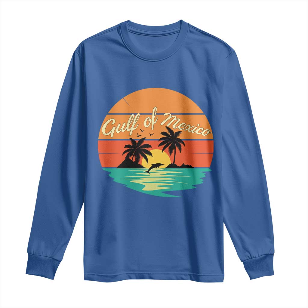 Gulf Of Mexico Long Sleeve Shirt Forever Beach Palms Summer Vacation