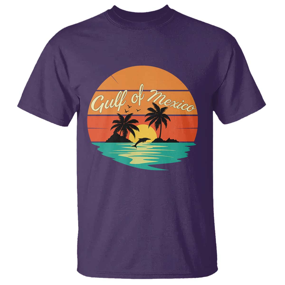 Gulf Of Mexico T Shirt Forever Beach Palms Summer Vacation