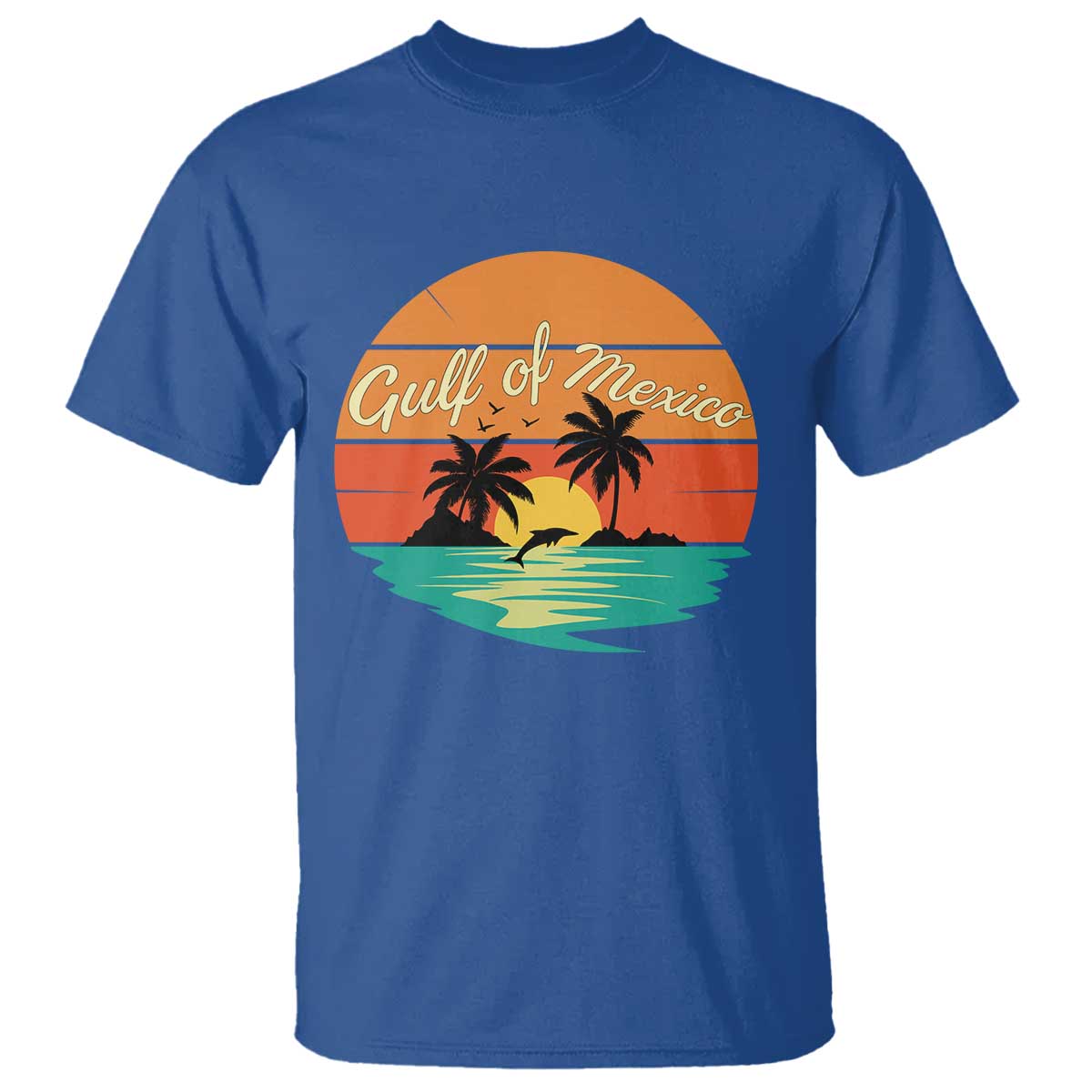 Gulf Of Mexico T Shirt Forever Beach Palms Summer Vacation