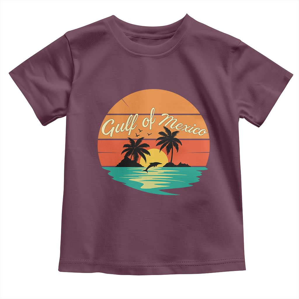Gulf Of Mexico Toddler T Shirt Forever Beach Palms Summer Vacation