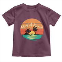 Gulf Of Mexico Toddler T Shirt Forever Beach Palms Summer Vacation