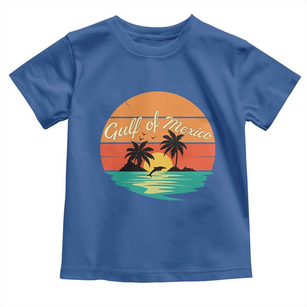 Gulf Of Mexico Toddler T Shirt Forever Beach Palms Summer Vacation