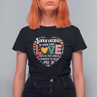 I Have Decided To Stick With Love T Shirt For Women MLK Black History Month