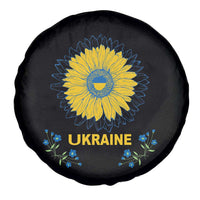 Ukraine Sunflower Spare Tire Cover Ukrainian Flag