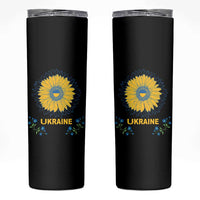Ukraine Sunflower Skinny Tumbler Ukrainian Flag