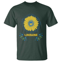 Ukraine Sunflower T Shirt Ukrainian Flag