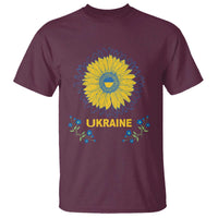 Ukraine Sunflower T Shirt Ukrainian Flag