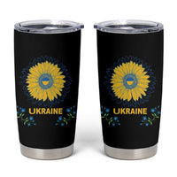 Ukraine Sunflower Tumbler Cup Ukrainian Flag