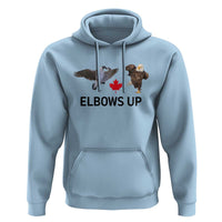 Elbows Up Hoodie Canada Goose Vs Eagle Maple Leaf TS02