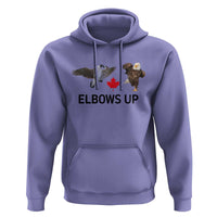 Elbows Up Hoodie Canada Goose Vs Eagle Maple Leaf TS02