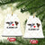 Elbows Up Ceramic Ornament Canada Goose Vs Eagle Maple Leaf - Wonder Print Shop