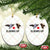 Elbows Up Ceramic Ornament Canada Goose Vs Eagle Maple Leaf - Wonder Print Shop