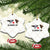 Elbows Up Ceramic Ornament Canada Goose Vs Eagle Maple Leaf - Wonder Print Shop