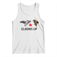 Elbows Up Tank Top Canada Goose Vs Eagle Maple Leaf TS02
