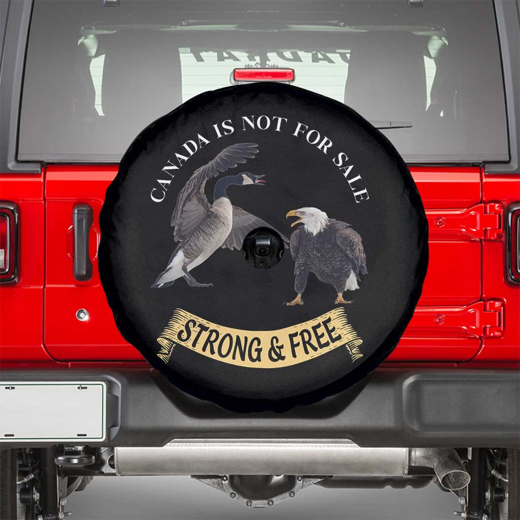 Elbows Up Spare Tire Cover Canada Is Not For Sale Goose Vs Eagle