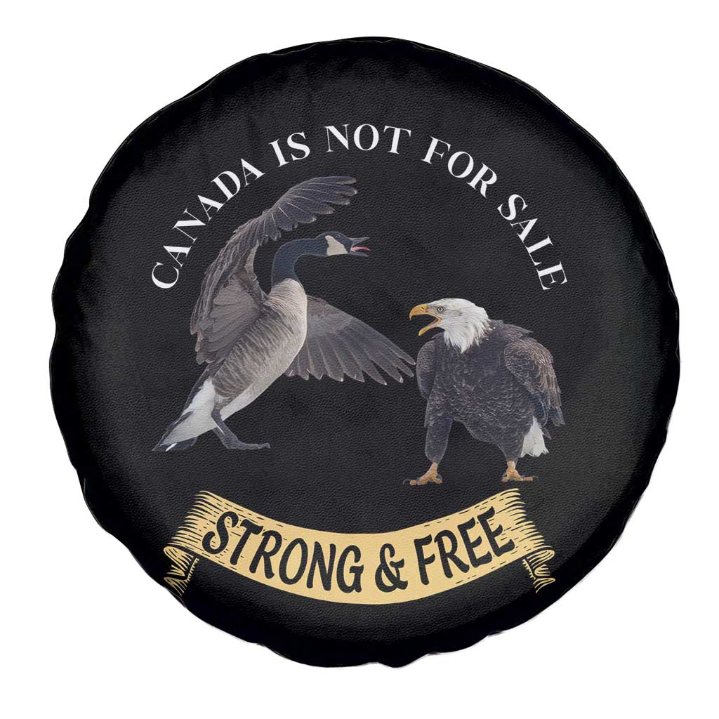 Elbows Up Spare Tire Cover Canada Is Not For Sale Goose Vs Eagle