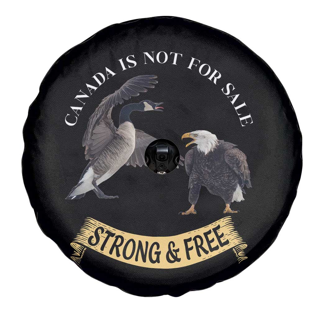 Elbows Up Spare Tire Cover Canada Is Not For Sale Goose Vs Eagle
