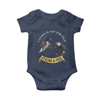 Elbows Up Baby Onesie Canada Is Not For Sale Goose Vs Eagle