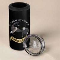 Elbows Up 4 in 1 Can Cooler Tumbler Canada Is Not For Sale Goose Vs Eagle