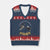 Elbows Up V-Neck Knit Sweater Vest Canada Is Not For Sale Goose Vs Eagle - Wonder Print Shop