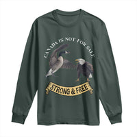 Elbows Up Long Sleeve Shirt Canada Is Not For Sale Goose Vs Eagle