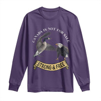 Elbows Up Long Sleeve Shirt Canada Is Not For Sale Goose Vs Eagle