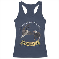 Elbows Up Racerback Tank Top Canada Is Not For Sale Goose Vs Eagle
