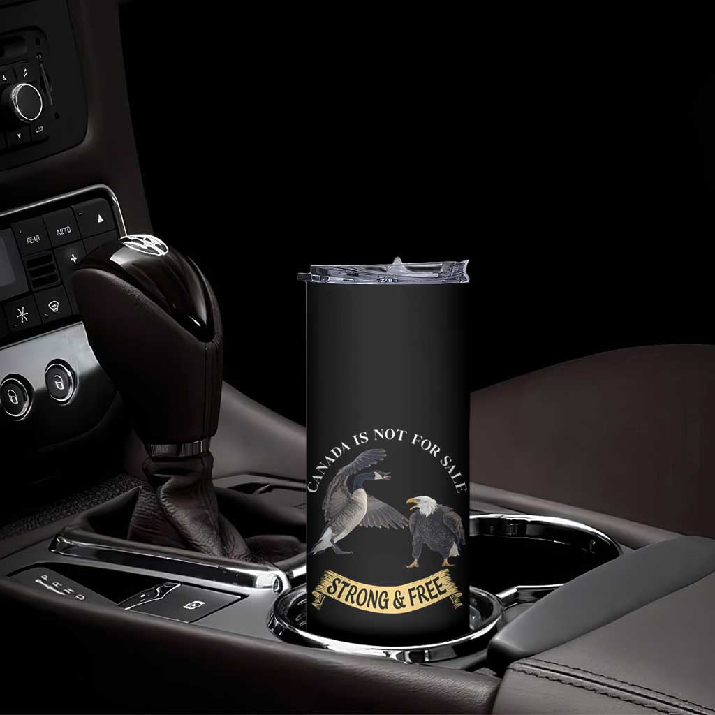 Elbows Up Skinny Tumbler Canada Is Not For Sale Goose Vs Eagle