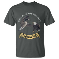Elbows Up T Shirt Canada Is Not For Sale Goose Vs Eagle
