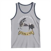 Elbows Up Tank Top Canada Is Not For Sale Goose Vs Eagle