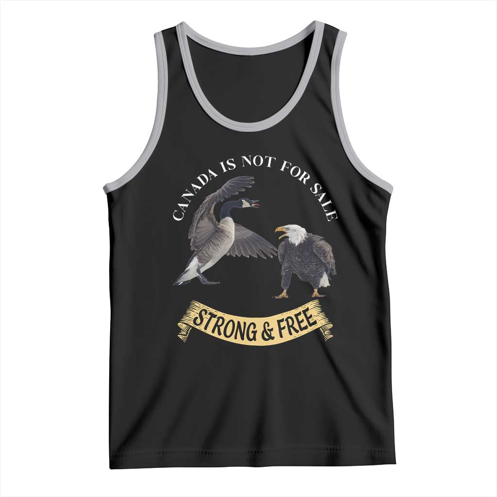 Elbows Up Tank Top Canada Is Not For Sale Goose Vs Eagle