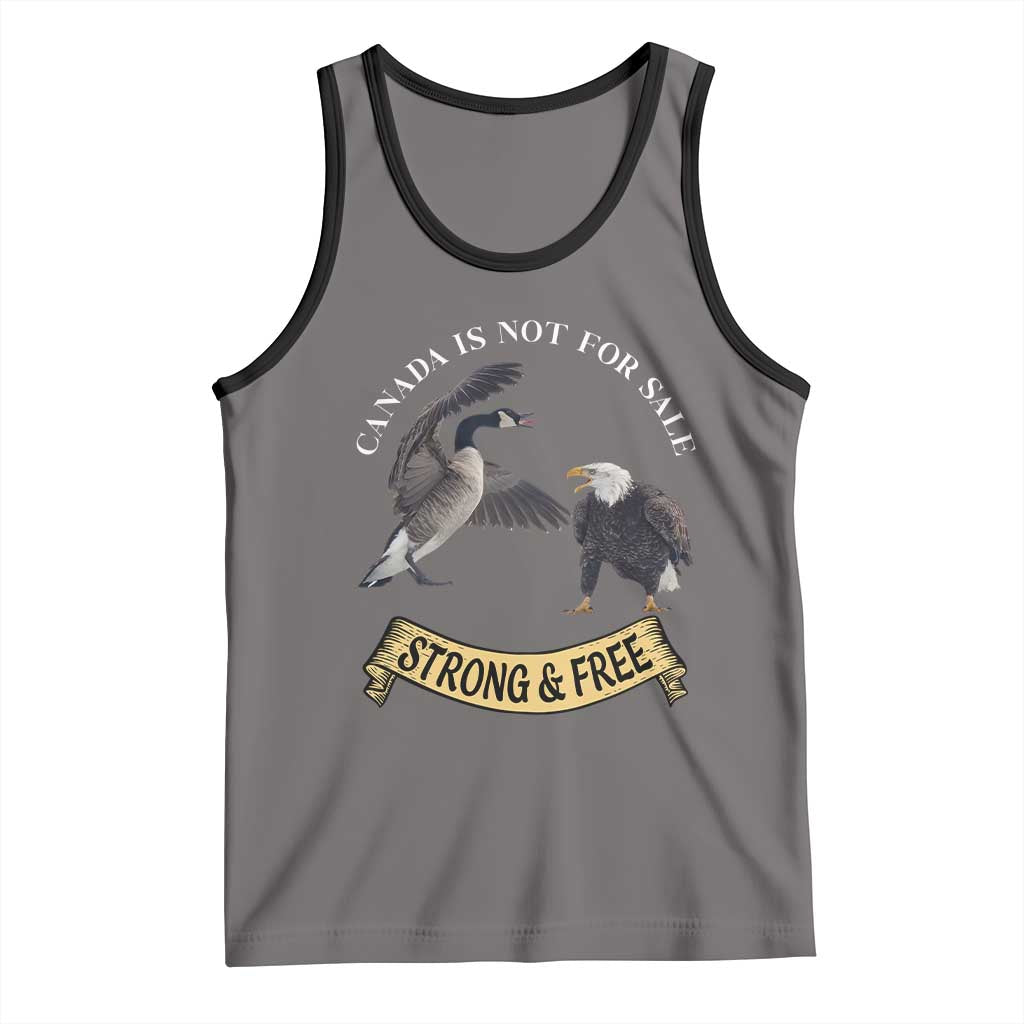 Elbows Up Tank Top Canada Is Not For Sale Goose Vs Eagle