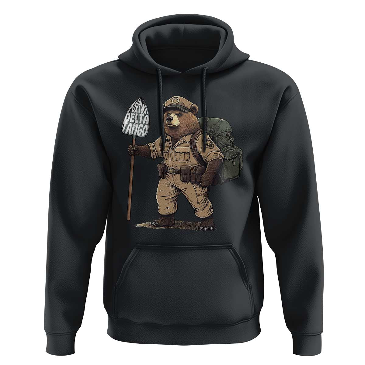 Foxtrot Delta Tango Resist Bear Hoodie
