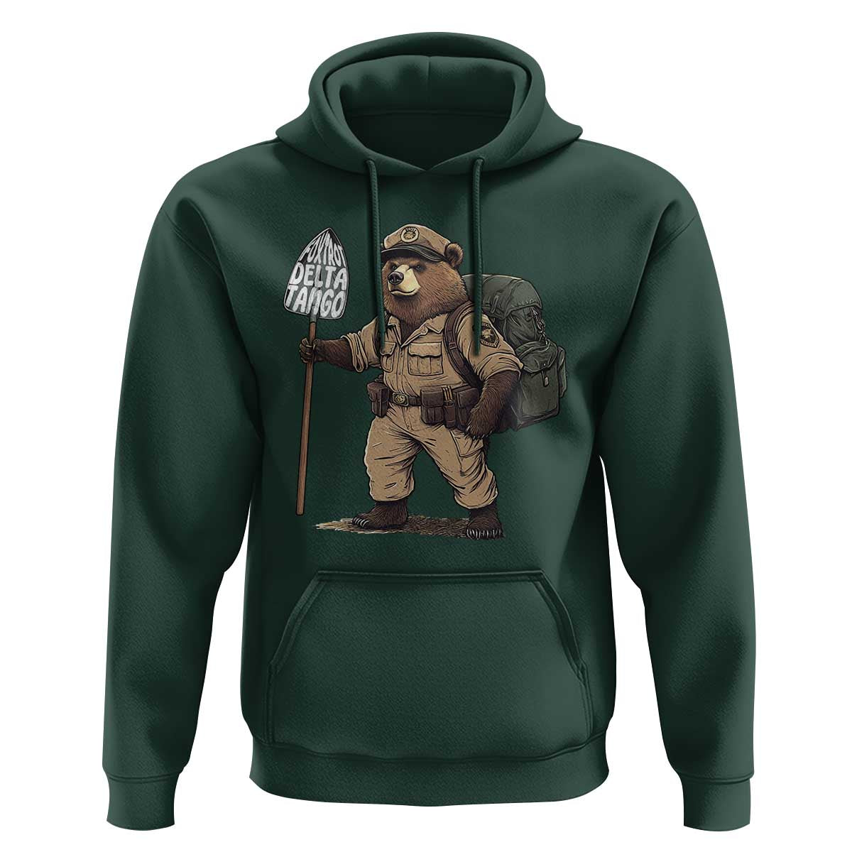 Foxtrot Delta Tango Resist Bear Hoodie