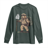 Foxtrot Delta Tango Resist Bear Long Sleeve Shirt