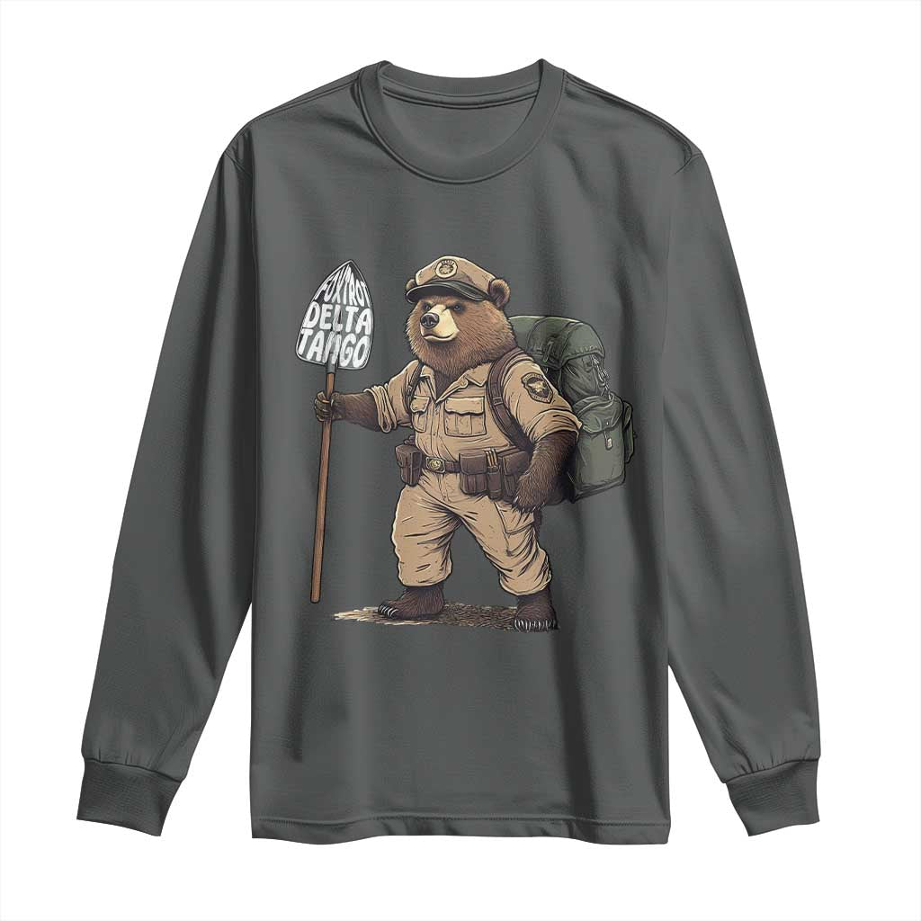 Foxtrot Delta Tango Resist Bear Long Sleeve Shirt
