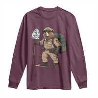 Foxtrot Delta Tango Resist Bear Long Sleeve Shirt