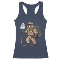 Foxtrot Delta Tango Resist Bear Racerback Tank Top