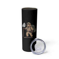 Foxtrot Delta Tango Resist Bear Skinny Tumbler