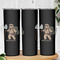 Foxtrot Delta Tango Resist Bear Skinny Tumbler