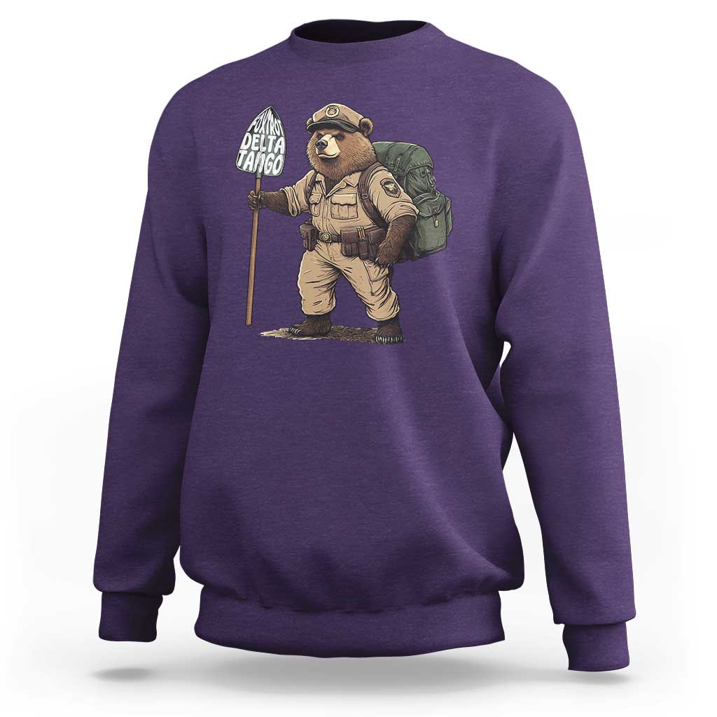 Foxtrot Delta Tango Resist Bear Sweatshirt