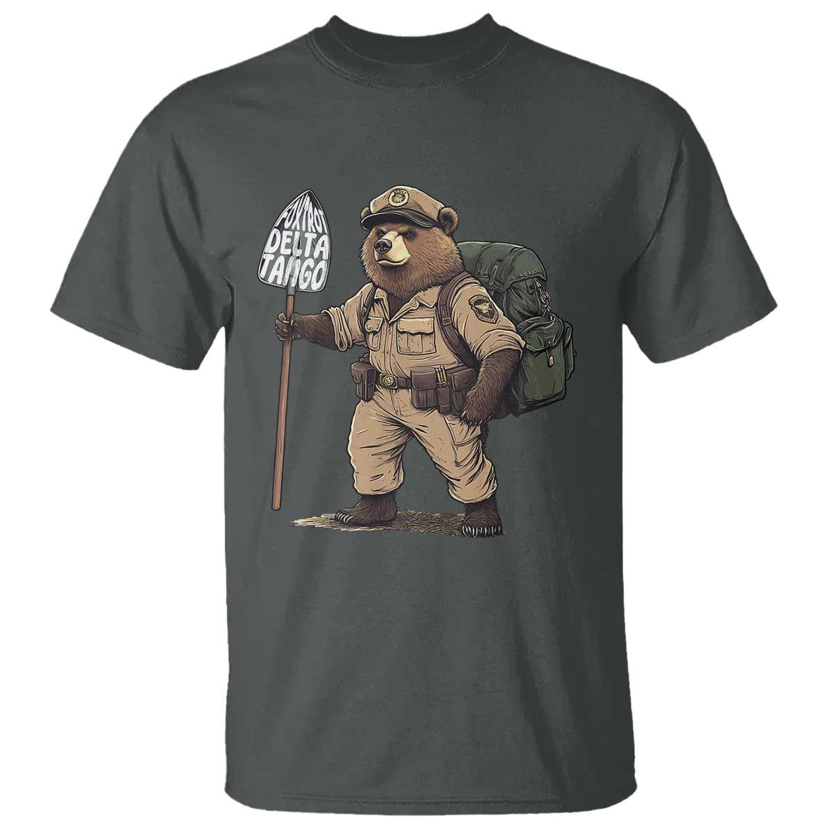Foxtrot Delta Tango Resist Bear T Shirt