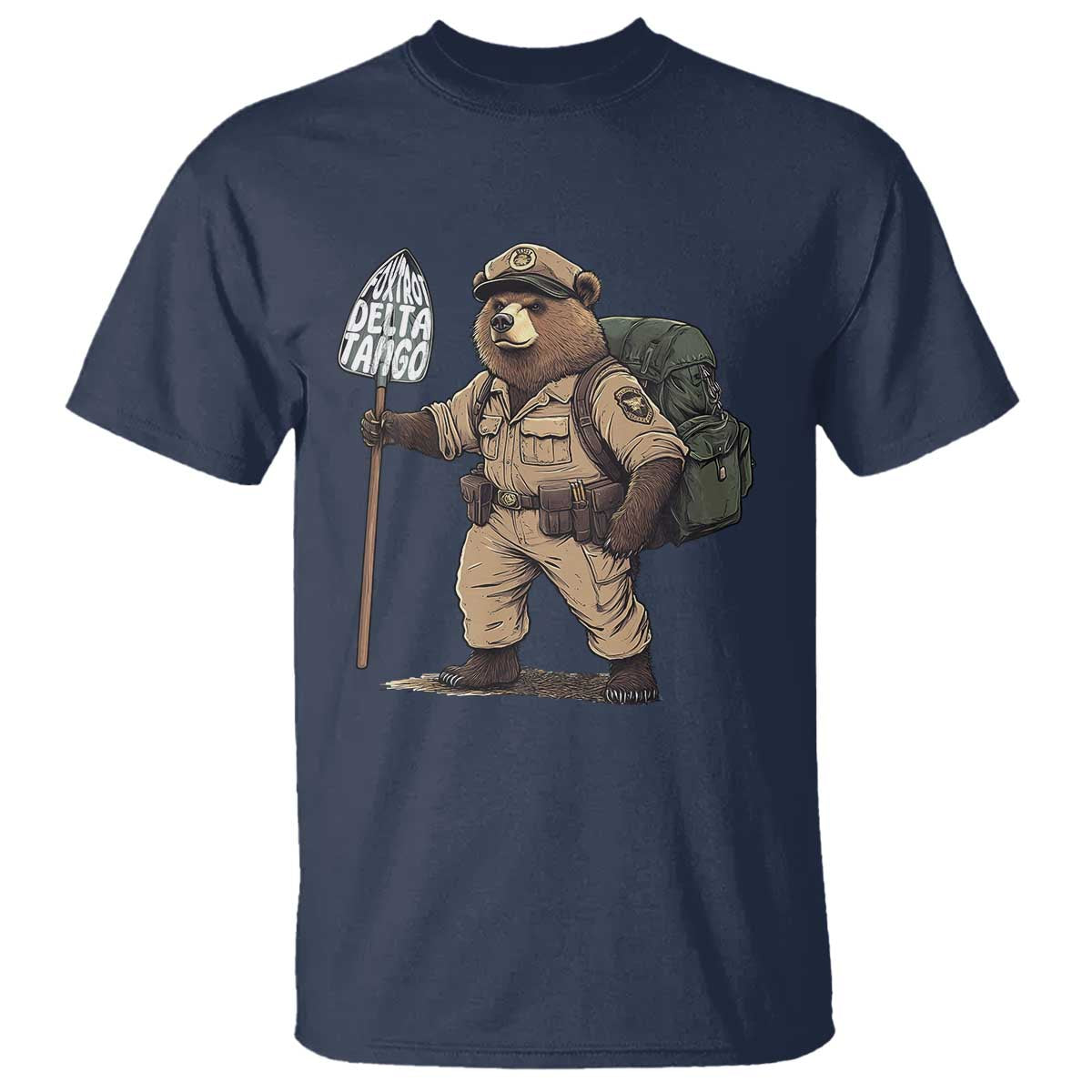 Foxtrot Delta Tango Resist Bear T Shirt