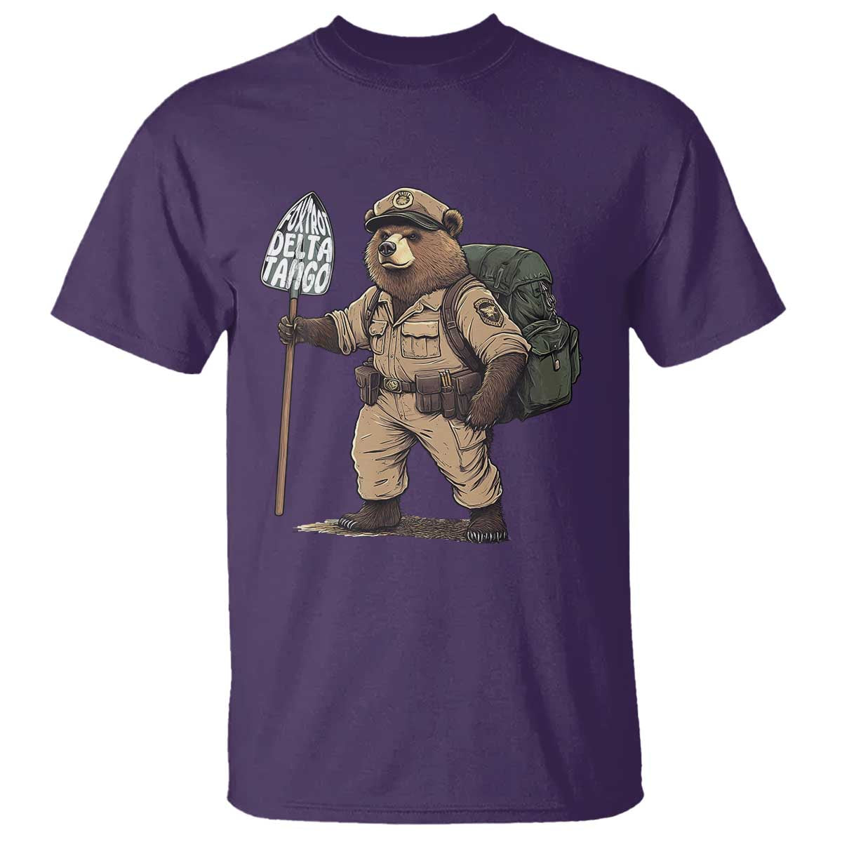 Foxtrot Delta Tango Resist Bear T Shirt