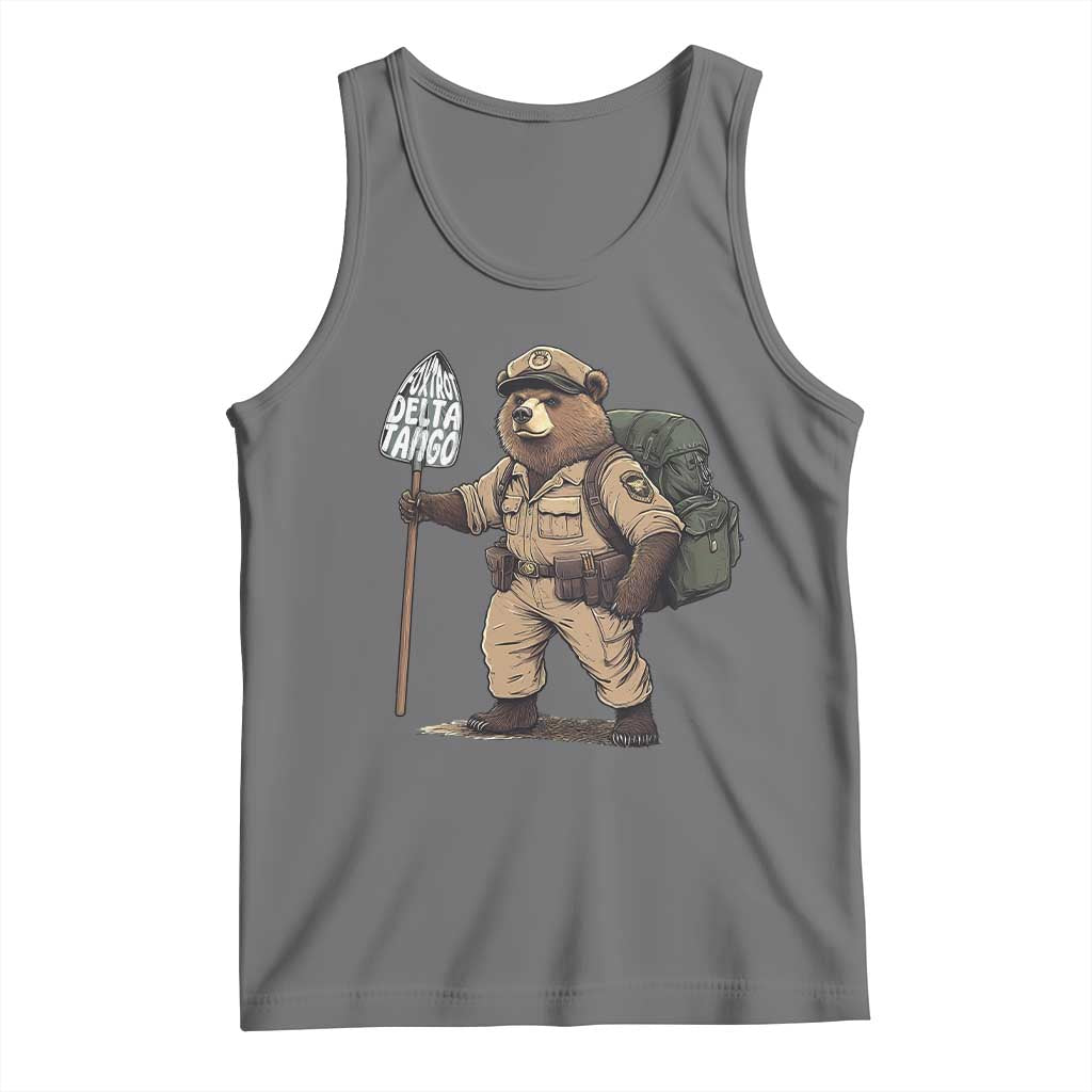 Foxtrot Delta Tango Resist Bear Tank Top